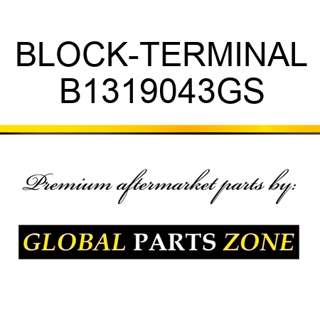 BLOCK-TERMINAL B1319043GS