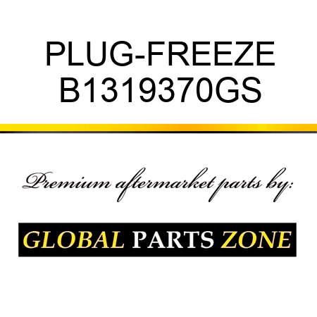 PLUG-FREEZE B1319370GS