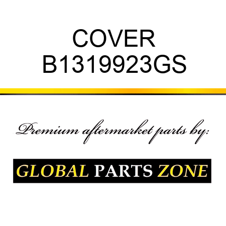 COVER B1319923GS