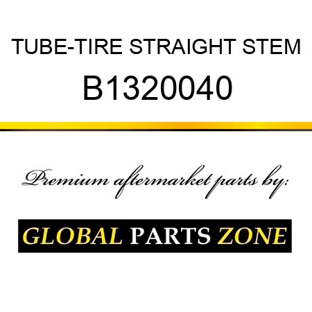 TUBE-TIRE STRAIGHT STEM B1320040