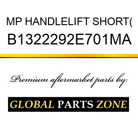 MP HANDLELIFT SHORT( B1322292E701MA