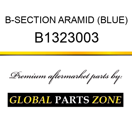 B-SECTION ARAMID (BLUE) B1323003