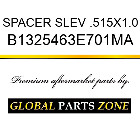 SPACER SLEV .515X1.0 B1325463E701MA