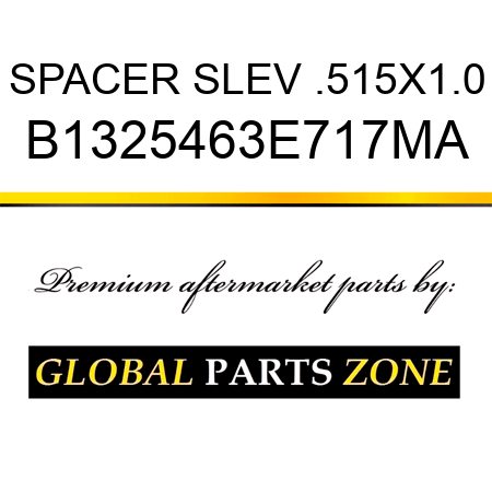 SPACER SLEV .515X1.0 B1325463E717MA