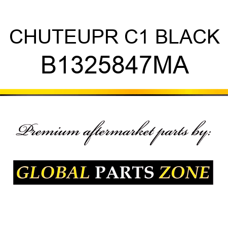 CHUTEUPR C1 BLACK B1325847MA