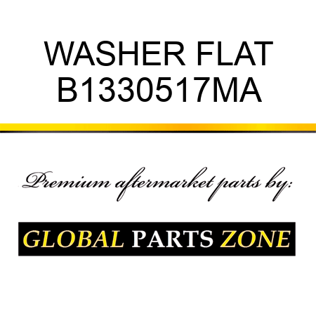 WASHER FLAT B1330517MA