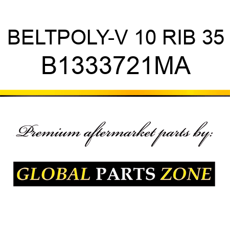 BELTPOLY-V 10 RIB 35 B1333721MA