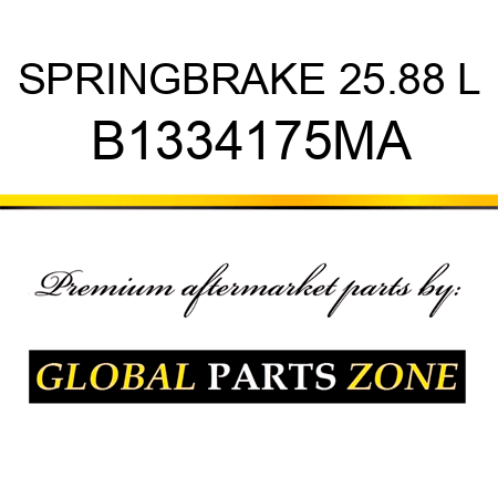 SPRINGBRAKE 25.88 L B1334175MA