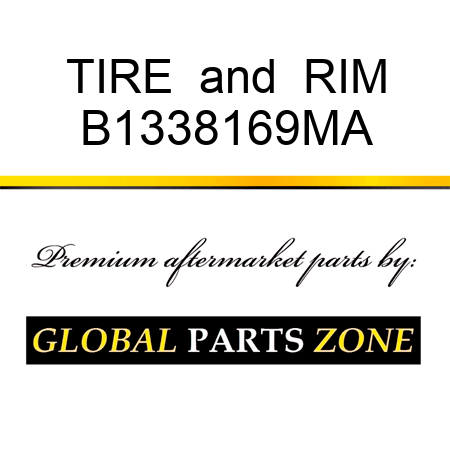 TIRE & RIM B1338169MA