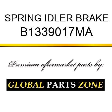 SPRING IDLER BRAKE B1339017MA