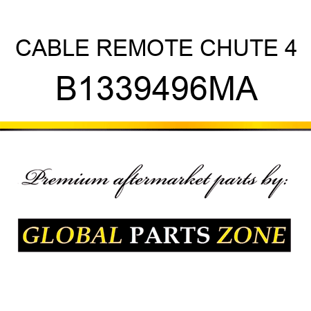 CABLE REMOTE CHUTE 4 B1339496MA