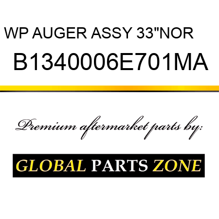 WP AUGER ASSY 33