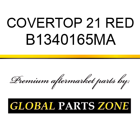 COVERTOP 21 RED B1340165MA