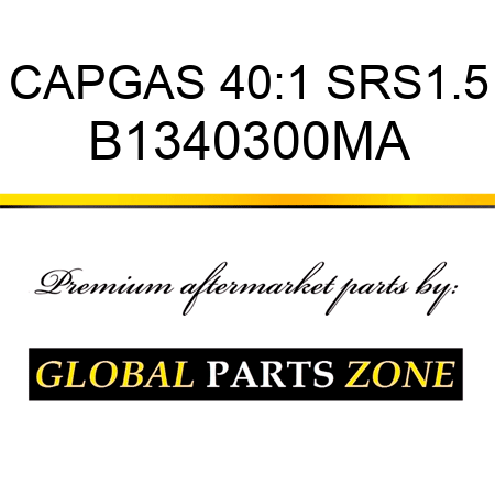 CAPGAS 40:1 SRS1.5 B1340300MA