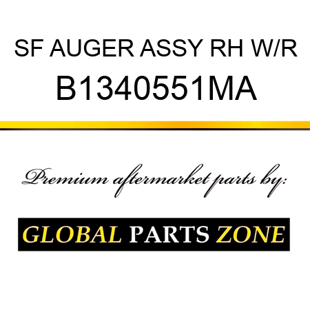 SF AUGER ASSY RH W/R B1340551MA