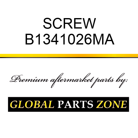 SCREW B1341026MA