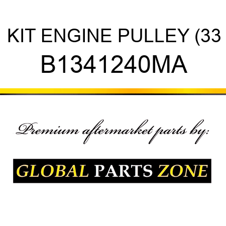 KIT ENGINE PULLEY (33 B1341240MA