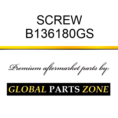 SCREW B136180GS