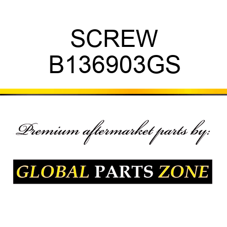 SCREW B136903GS