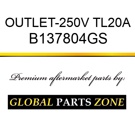 OUTLET-250V TL20A B137804GS