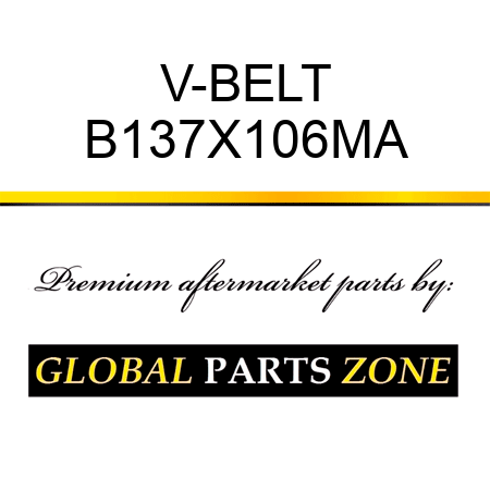 V-BELT B137X106MA