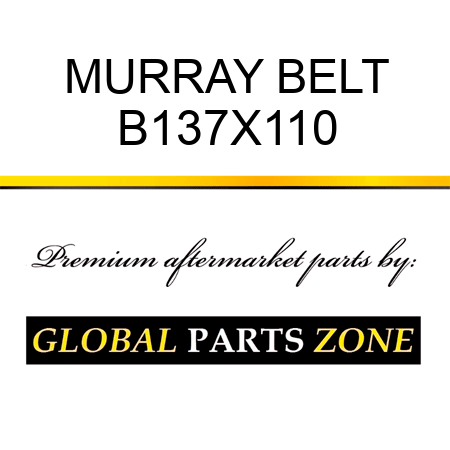 MURRAY BELT B137X110