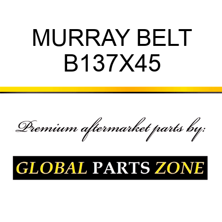 MURRAY BELT B137X45