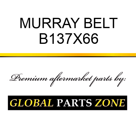 MURRAY BELT B137X66