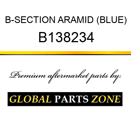 B-SECTION ARAMID (BLUE) B138234