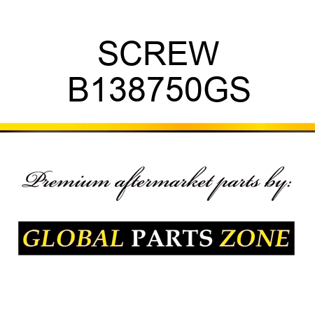 SCREW B138750GS