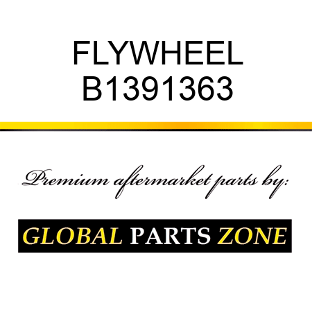 FLYWHEEL B1391363