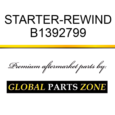 STARTER-REWIND B1392799