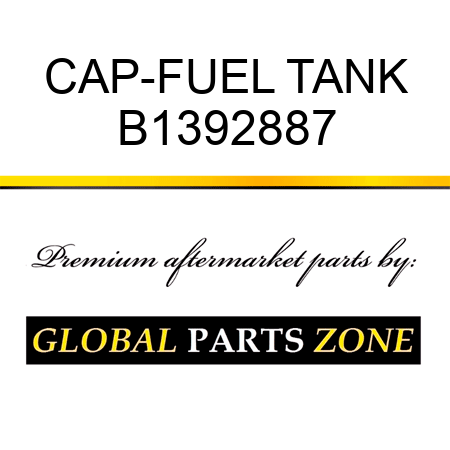 CAP-FUEL TANK B1392887