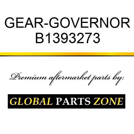 GEAR-GOVERNOR B1393273