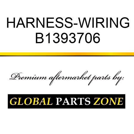 HARNESS-WIRING B1393706