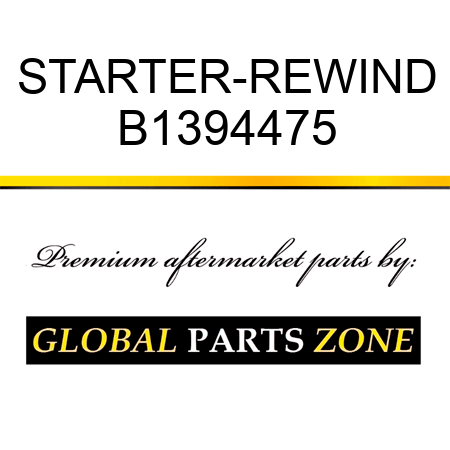 STARTER-REWIND B1394475