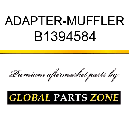 ADAPTER-MUFFLER B1394584