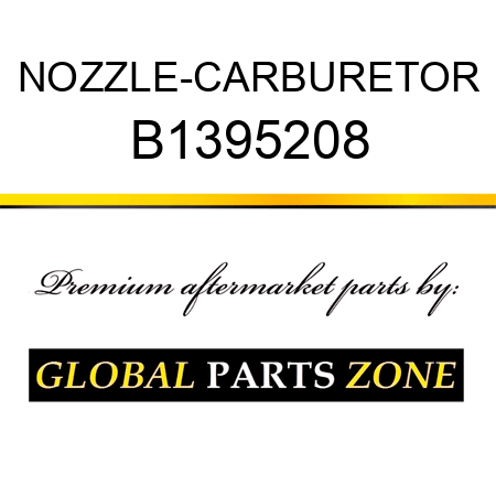 NOZZLE-CARBURETOR B1395208