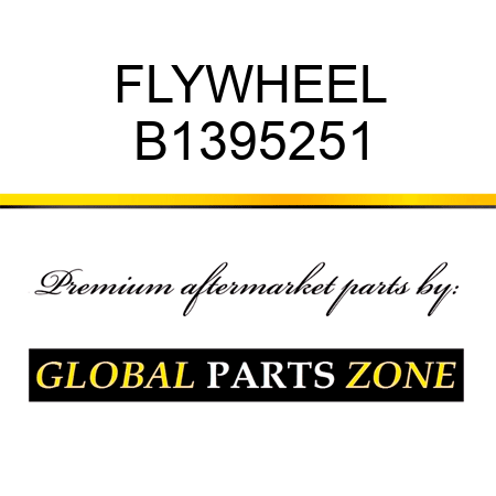 FLYWHEEL B1395251