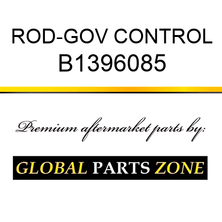 ROD-GOV CONTROL B1396085