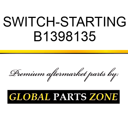 SWITCH-STARTING B1398135