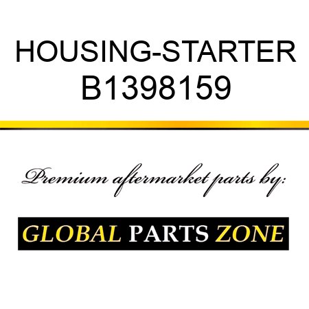 HOUSING-STARTER B1398159