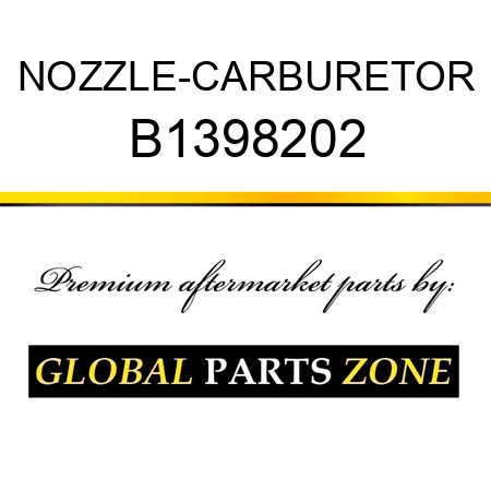 NOZZLE-CARBURETOR B1398202