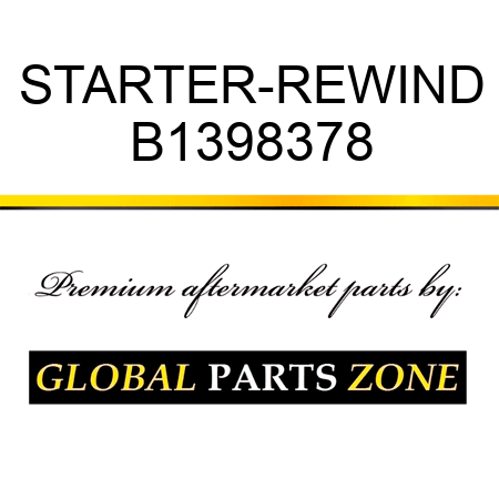 STARTER-REWIND B1398378