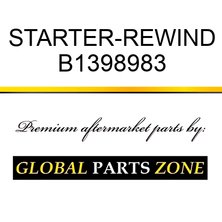 STARTER-REWIND B1398983