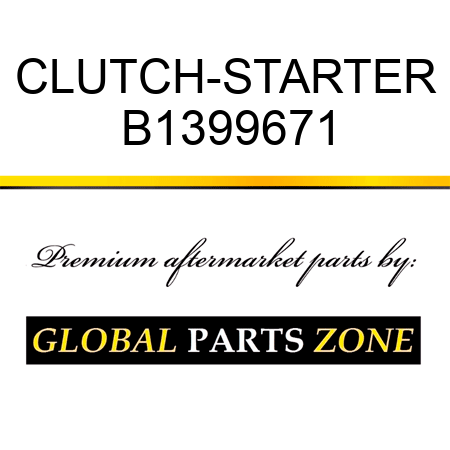 CLUTCH-STARTER B1399671