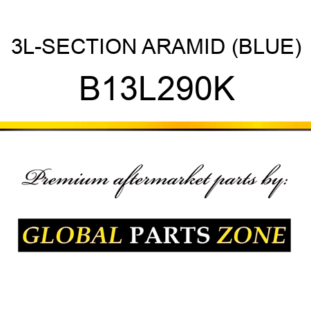 3L-SECTION ARAMID (BLUE) B13L290K