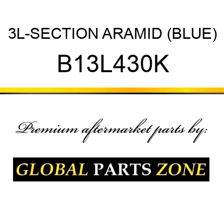 3L-SECTION ARAMID (BLUE) B13L430K