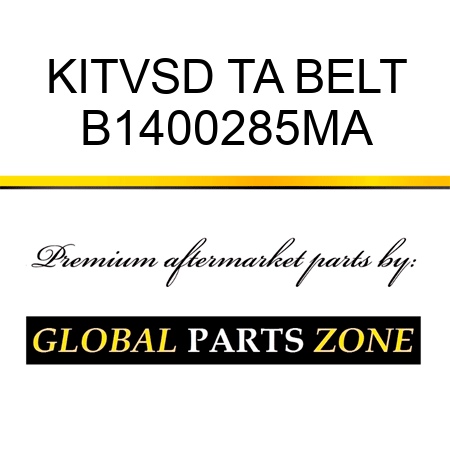 KITVSD TA BELT B1400285MA