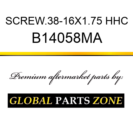 SCREW.38-16X1.75 HHC B14058MA